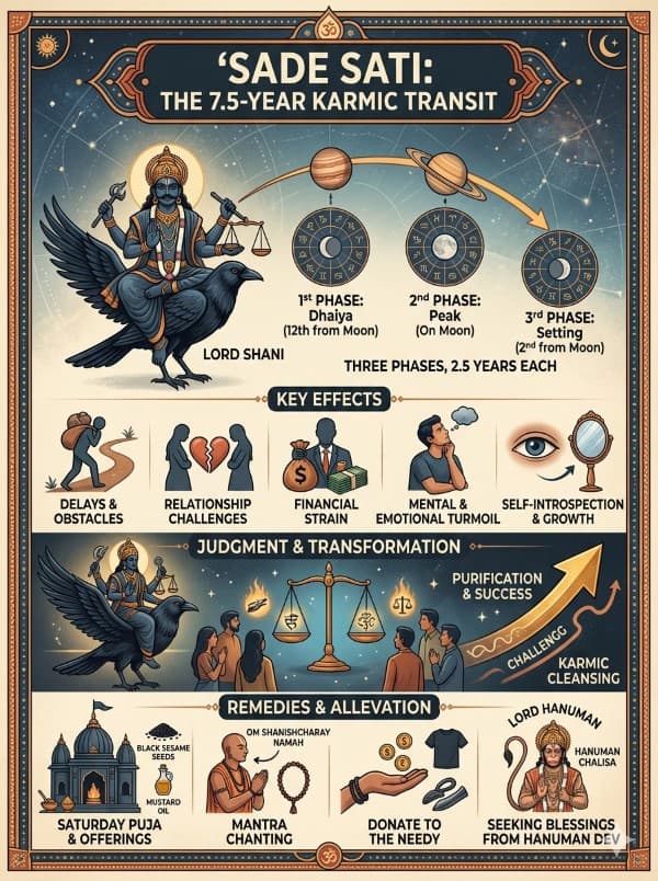 Sade Sati Explained: Effects, Phases, and Powerful Remedies