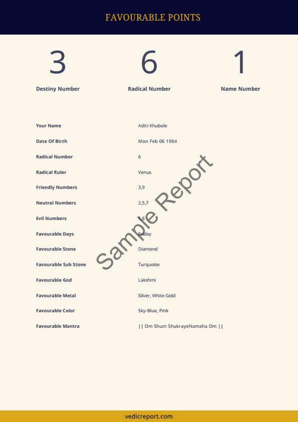 Sample report page 8