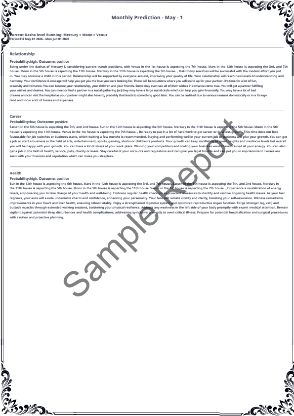 Sample report page 9