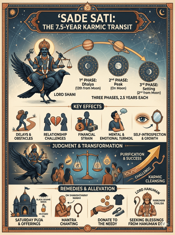 Sade Sati Explained: Effects, Phases, and Powerful Remedies