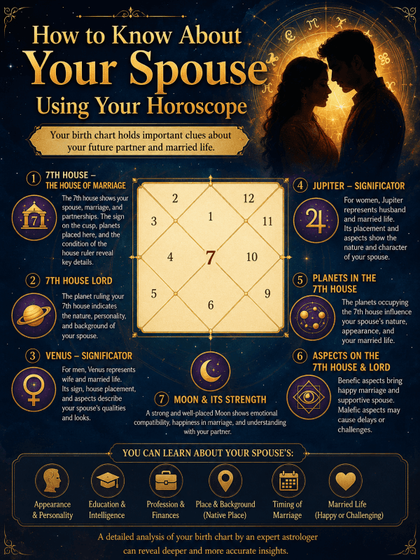 How to Know About Your Spouse Using Your Horoscope