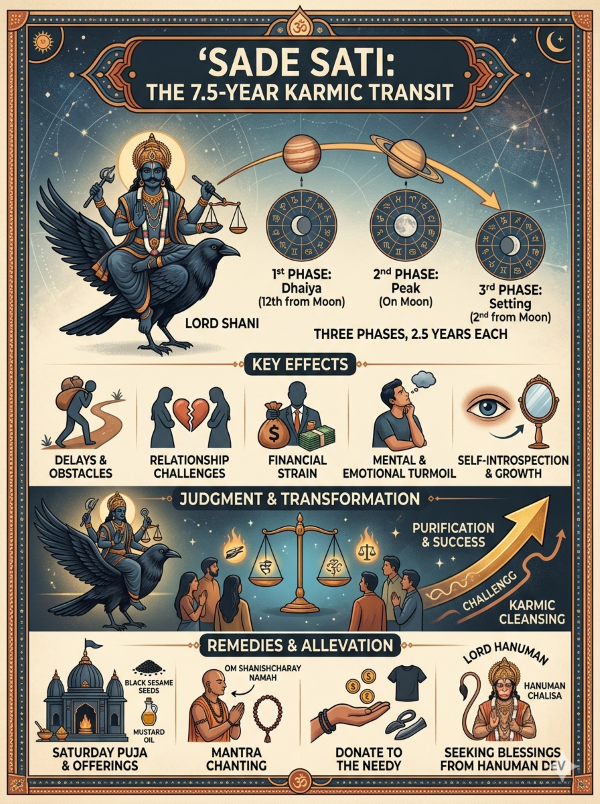 Sade Sati Explained: Effects, Phases, and Powerful Remedies