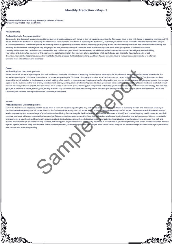 Sample report page 9