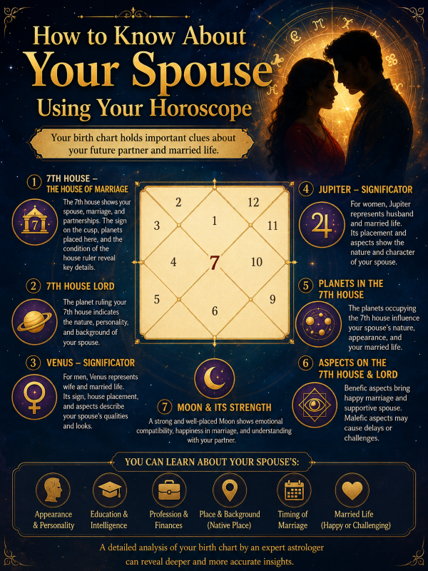 How to Know About Your Spouse Using Your Horoscope
